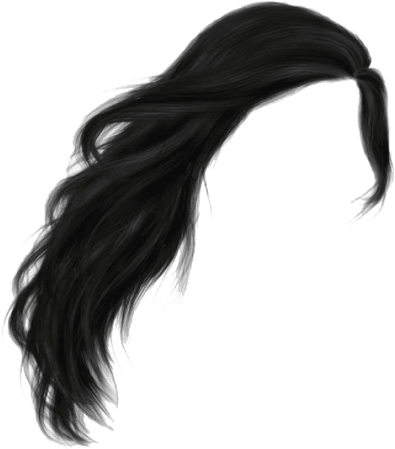 Free Png Hairstyles Free Downlo Png - Female Black Hair Png Clipart (850x766), Png Download