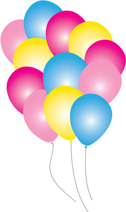 My Little Pony Balloons Party Pack - My Little Pony Balloon Clipart - Png Download (432x724), Png Download