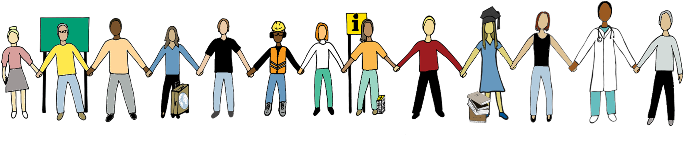 Cartoon Clipart (2439x675), Png Download