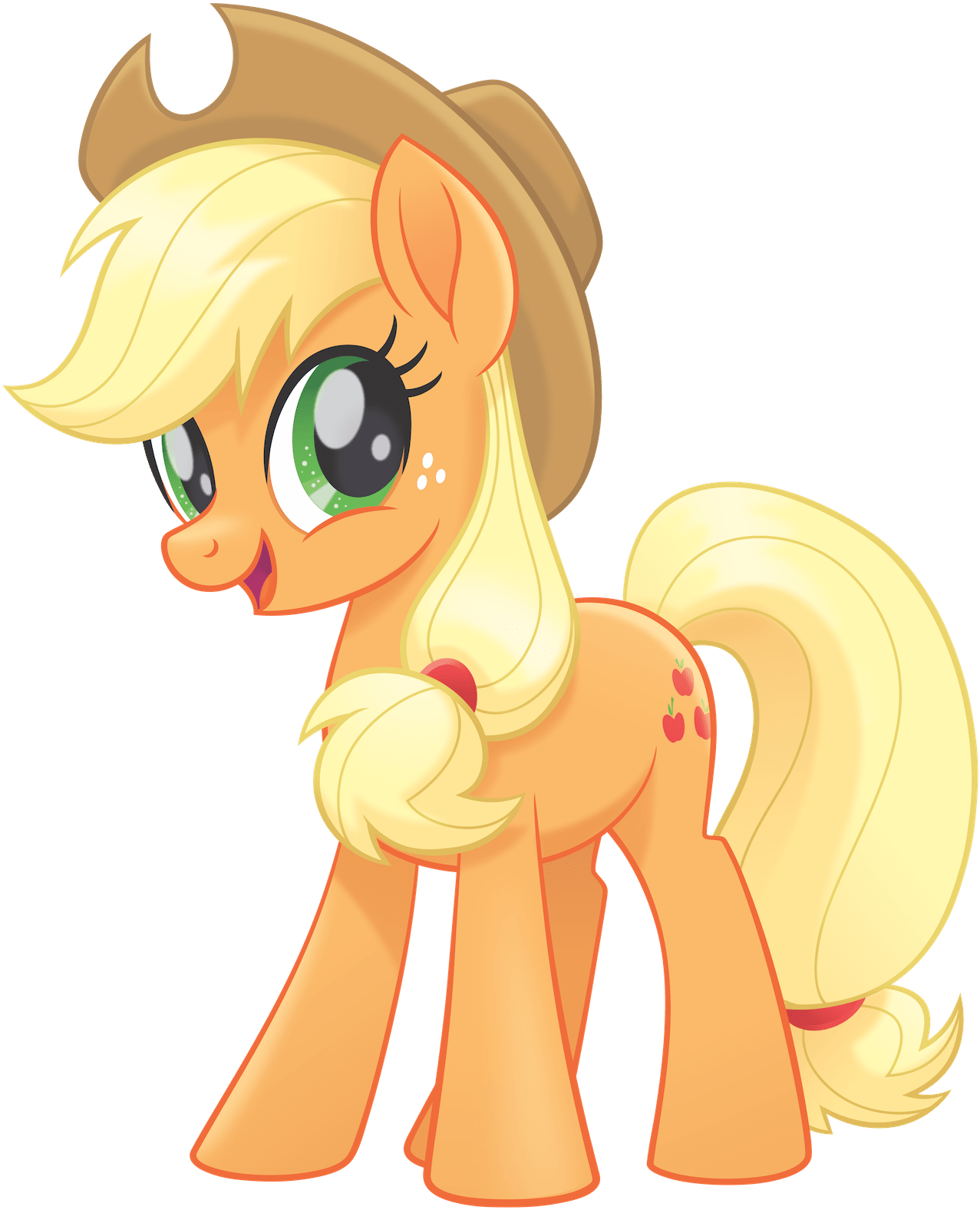 Select Your Favorite My Little Pony® Character To Access - Apple Jack Clipart (1294x1689), Png Download