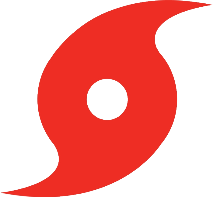 Hurricane - Symbol For A Hurricane Clipart (700x645), Png Download