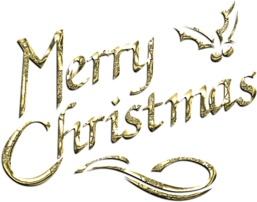Free Png Merry Christmas Decorative Text Label Png - Merry Christmas Transparent Background Png Clipart (850x675), Png Download