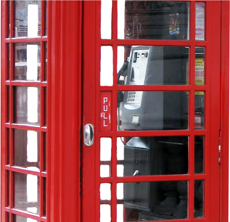 Telephone Booth Png Transparent Image - Телефонная Будка Png Clipart (1000x768), Png Download