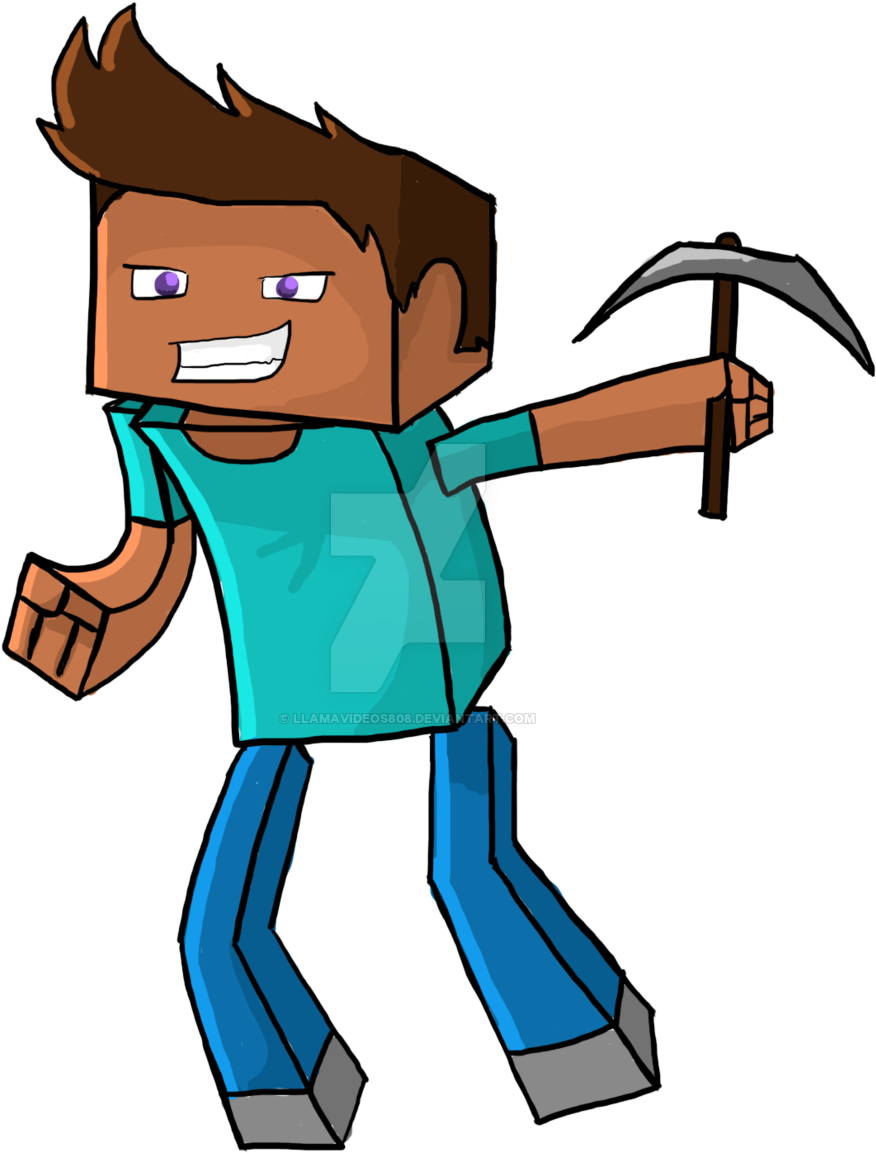 Minecraft Steve Clipart At Free For Personal Use Png - Skin Minecraft Cartoon Steve Transparent Png (830x962), Png Download