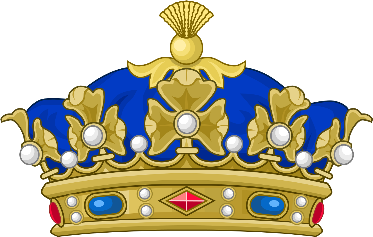 Royal Crown Vector Png - Boy Prince Crown Clip Art Transparent Png (1280x830), Png Download