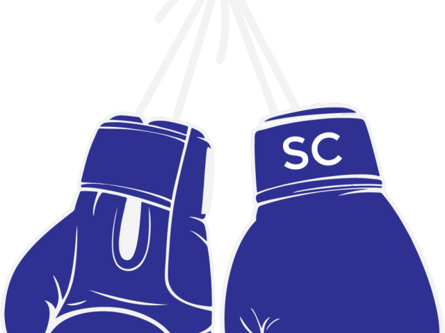 Boxing Gloves Clipart Purple - Boxing Glove - Png Download (640x480), Png Download