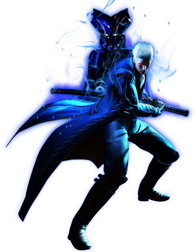 Devil May Cry 4 Super Vergil Png - Vergil Devil May Cry 4 Devil Trigger Clipart (630x810), Png Download