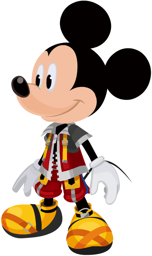 Image Khx Png Disney - Kingdom Hearts X Mickey Clipart (522x878), Png Download