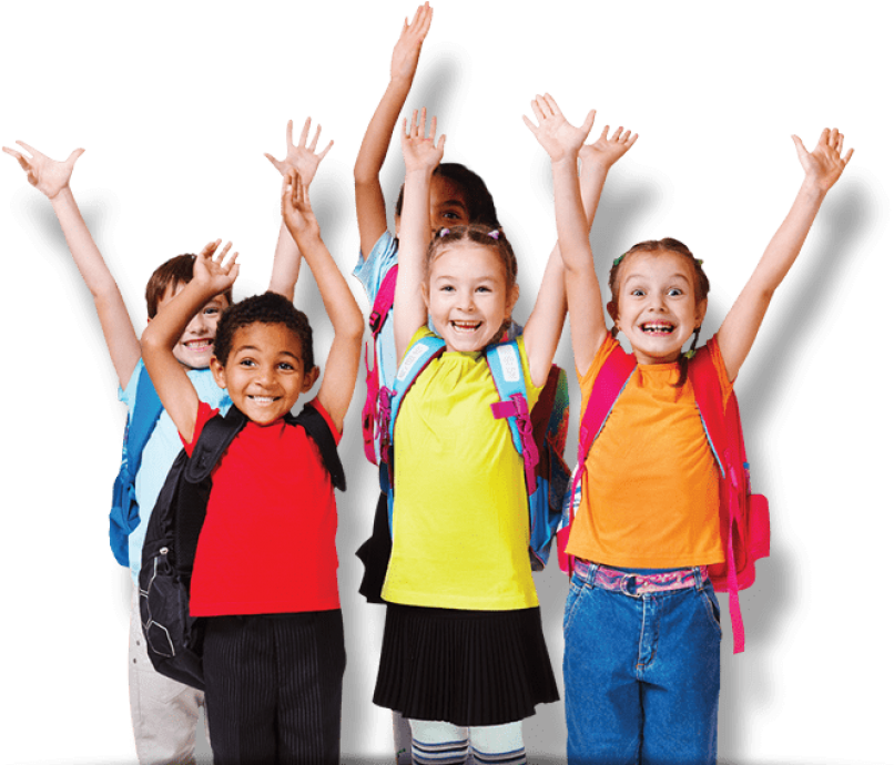 Free Png Download School Going Children Png Png Images - Kids Celebrating Clipart (850x712), Png Download