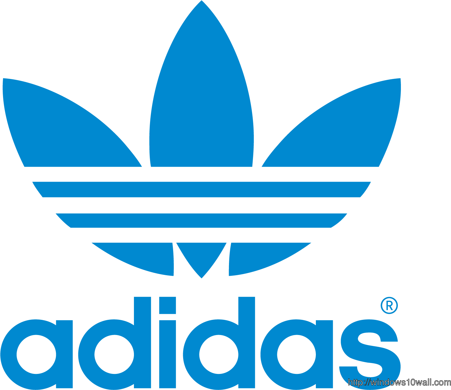 Adidas &ndash Page 2 Windows 10 Wallpapers - Adidas Logo Blue No Background Clipart (1692x1307), Png Download