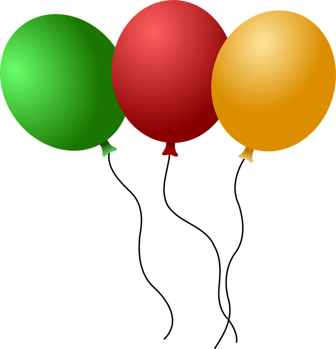 Green Balloon Png - Balloon Cartoon Clipart (693x720), Png Download