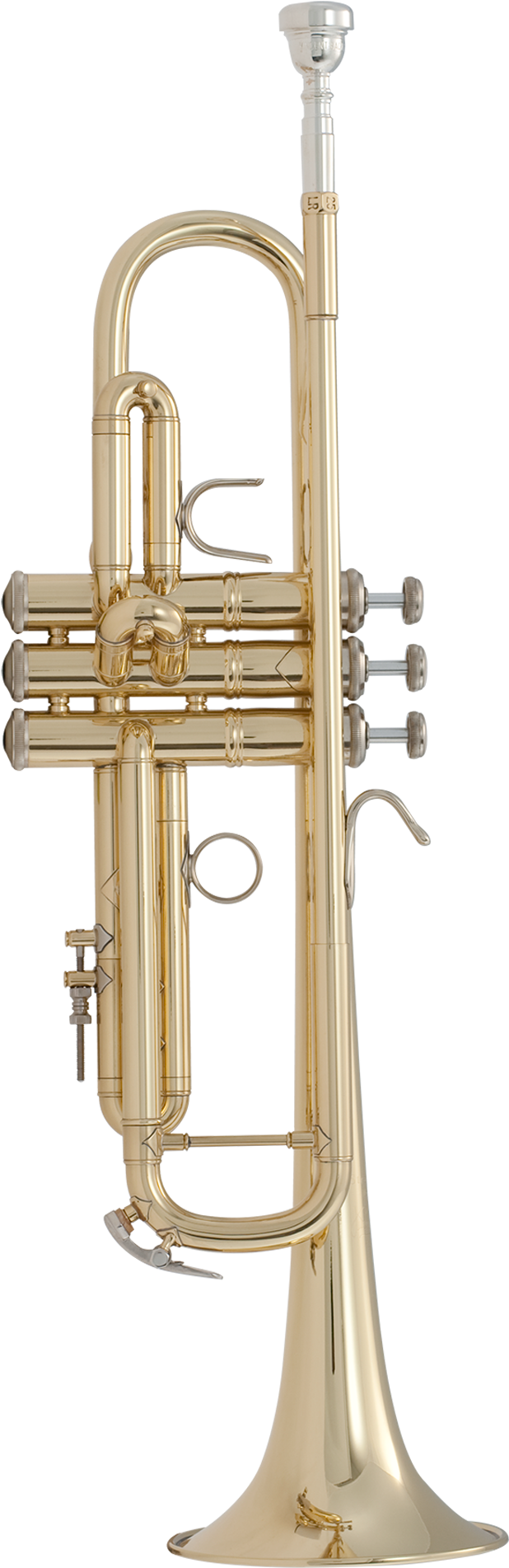 Lr18043 Trumpet - Lacquer Bach 72 Clipart (700x2000), Png Download