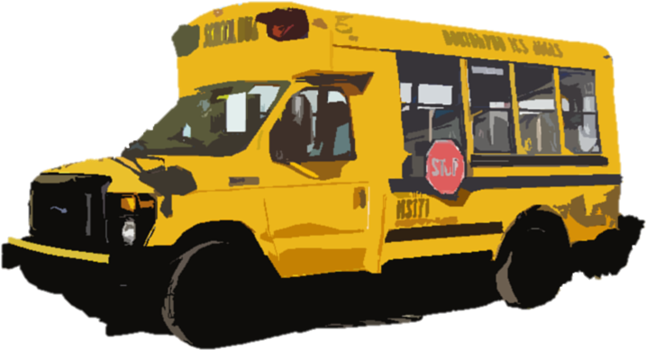 802 X 601 9 - School Bus Clipart (802x601), Png Download