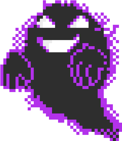 The Lavender Town Ghost - Pokemon Lavender Town Ghost Clipart (730x480), Png Download