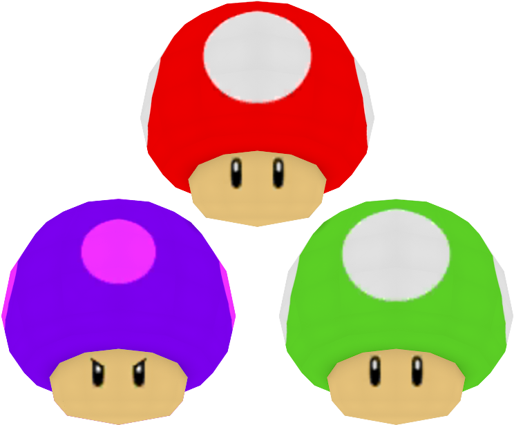 Mario Mushroom Png - Super Mario 3d Land Mushroom Clipart (750x650), Png Download