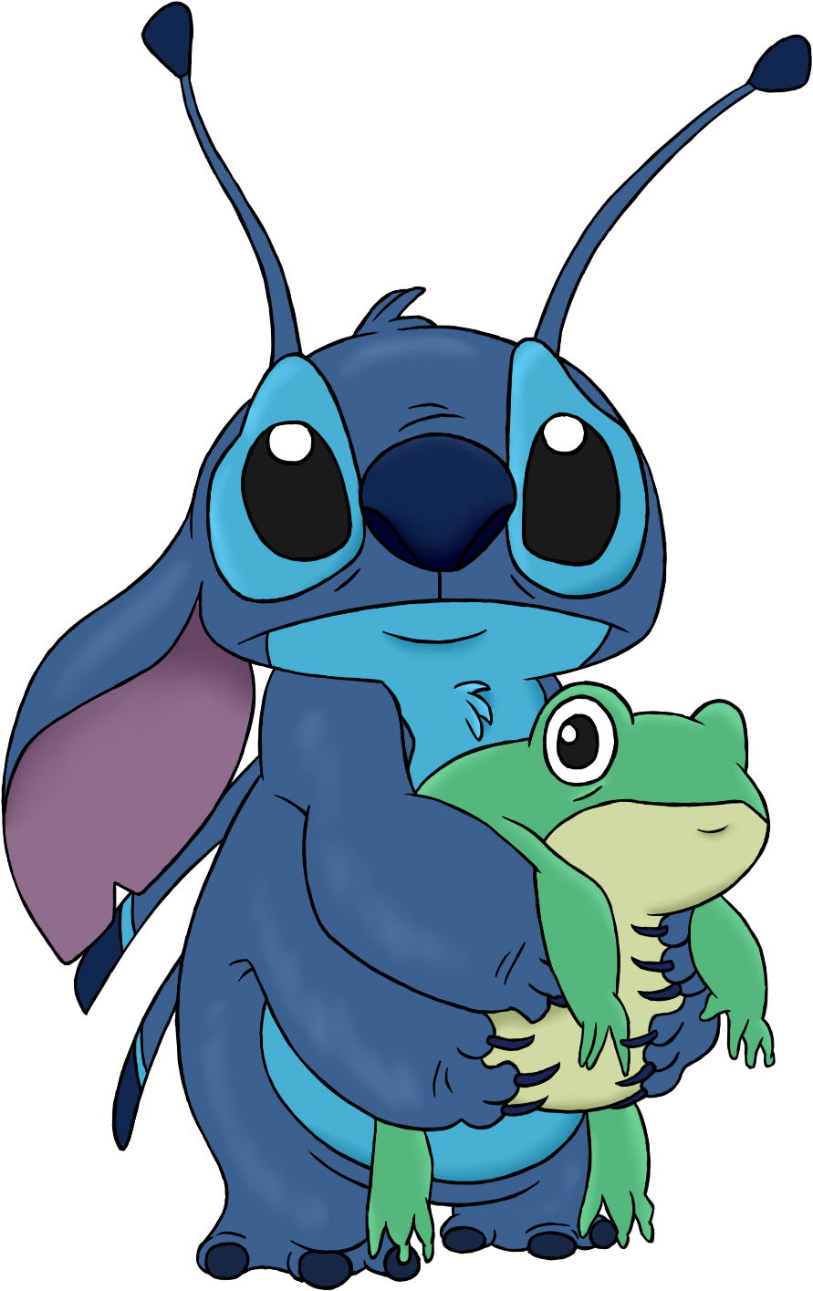 Vector Royalty Free Download Lilo Stitch Pelekai Character - Lilo Und Stitch Drawing Clipart (891x1415), Png Download