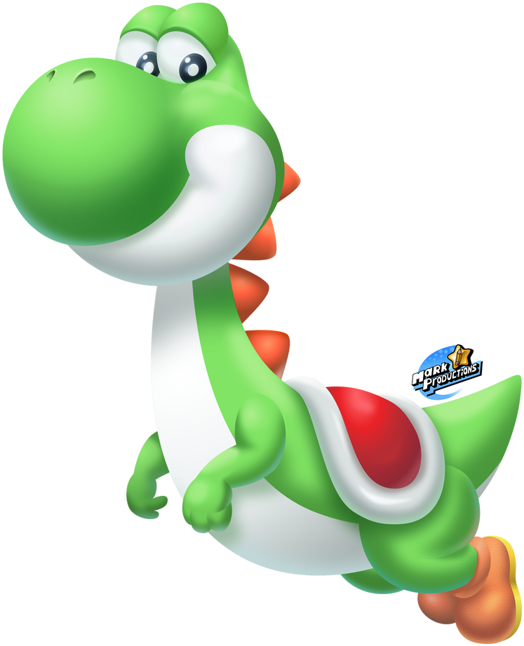 Classic Smashified By Markproductions - Big Yoshi Transparent Clipart (813x983), Png Download
