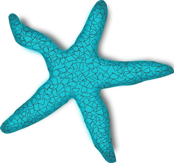 600 X 563 1 - Starfish Clip Art - Png Download (600x563), Png Download