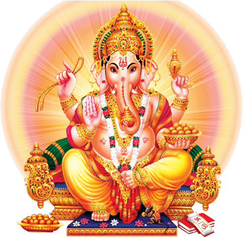 Sri Ganesh Png Transparent Images - Happy Vinayaka Chavithi Wishes Clipart (640x480), Png Download