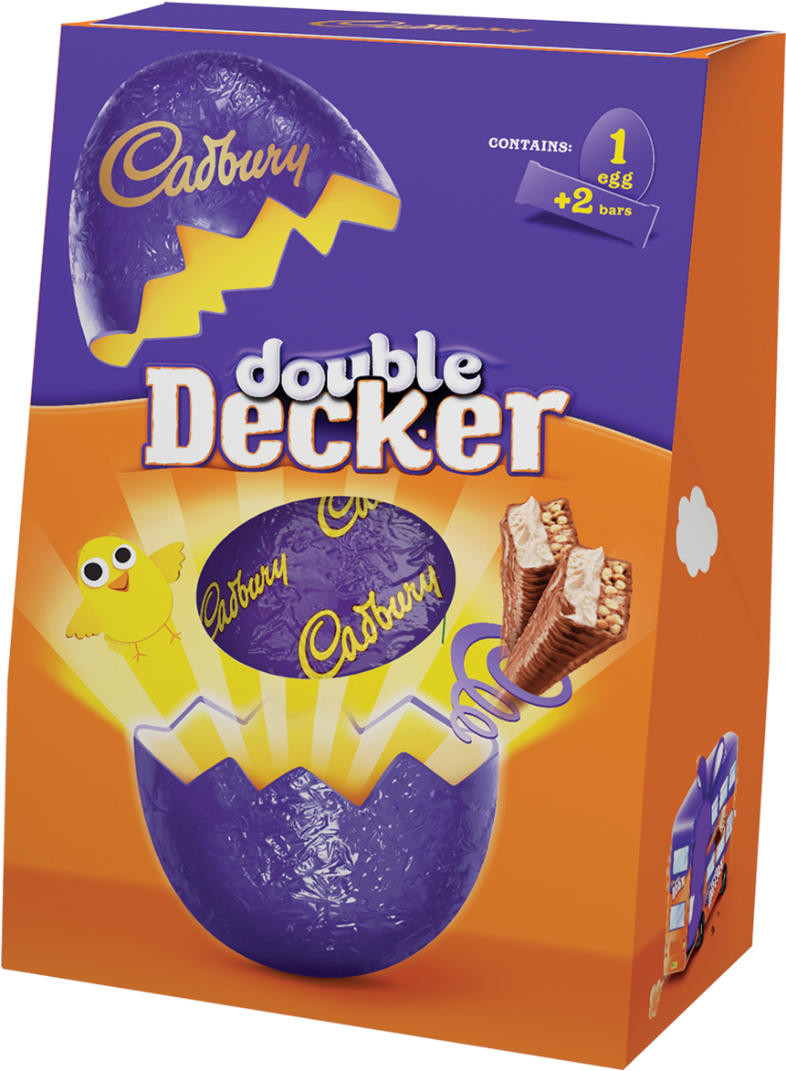 Sold Out - Cadbury Double Decker Spread Clipart (1200x1200), Png Download