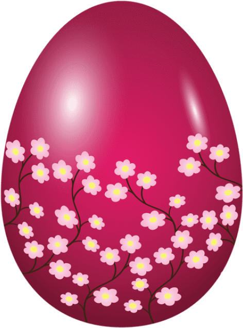 Free Png Download Easter Spring Egg Pink Png Images - Ge Building Clipart (480x640), Png Download