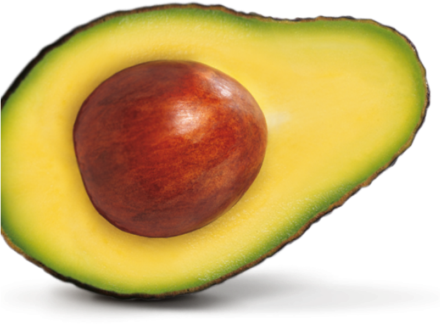 Avocado Clipart One - Avocado Png Transparent Png (640x480), Png Download