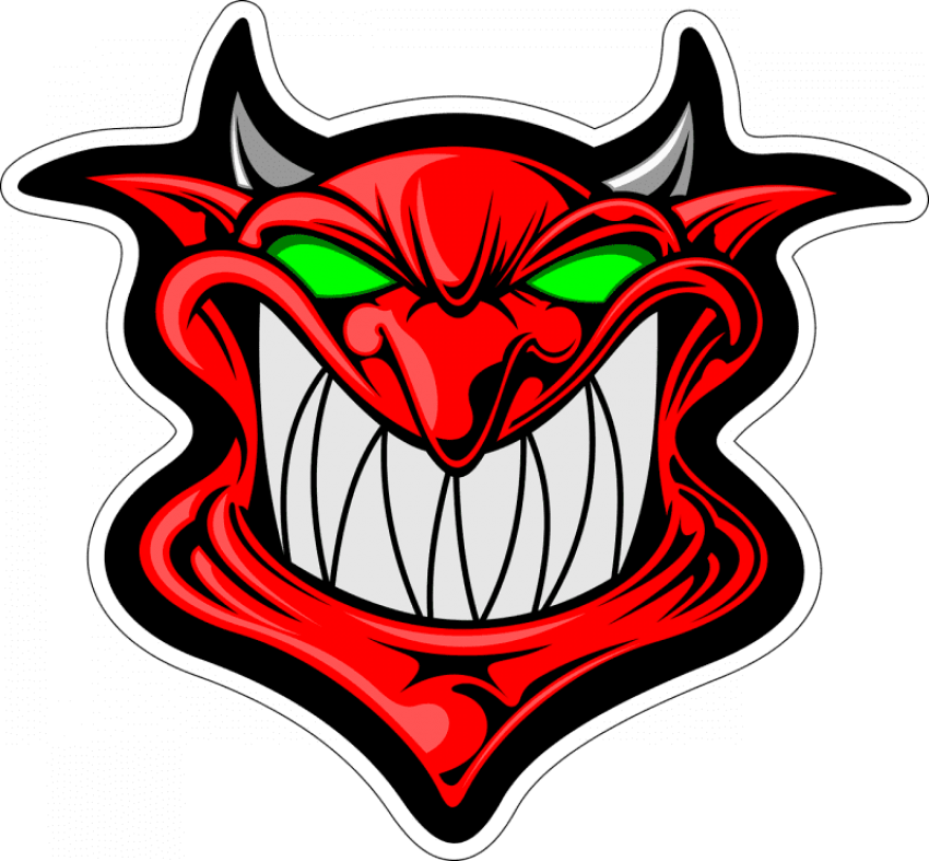 Free Png Images - Demon Cartoon Clipart (850x787), Png Download