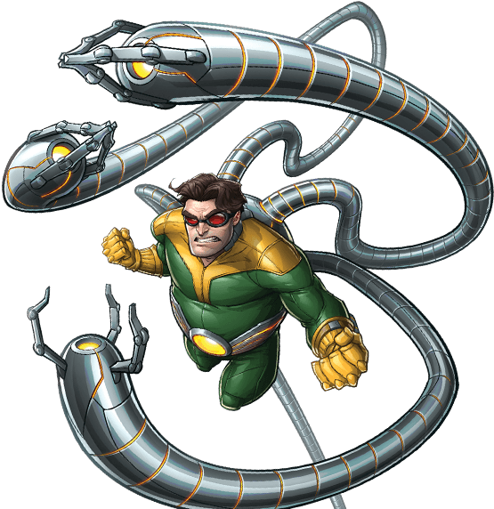 Doctor Octopus - Marvel Spiderman Doctor Octopus Clipart (600x600), Png Download