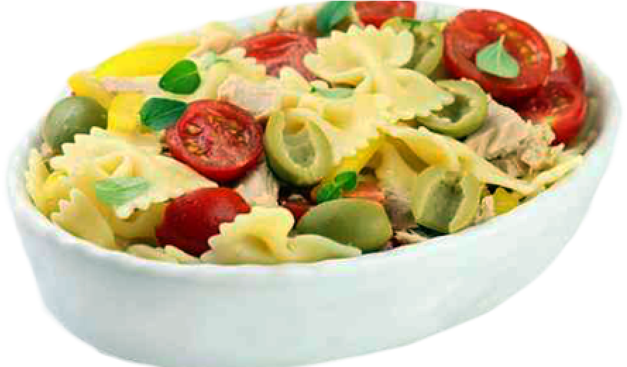 Macaroni Clipart Macaroni Salad - Pasta Salad Png Transparent Png (1200x520), Png Download