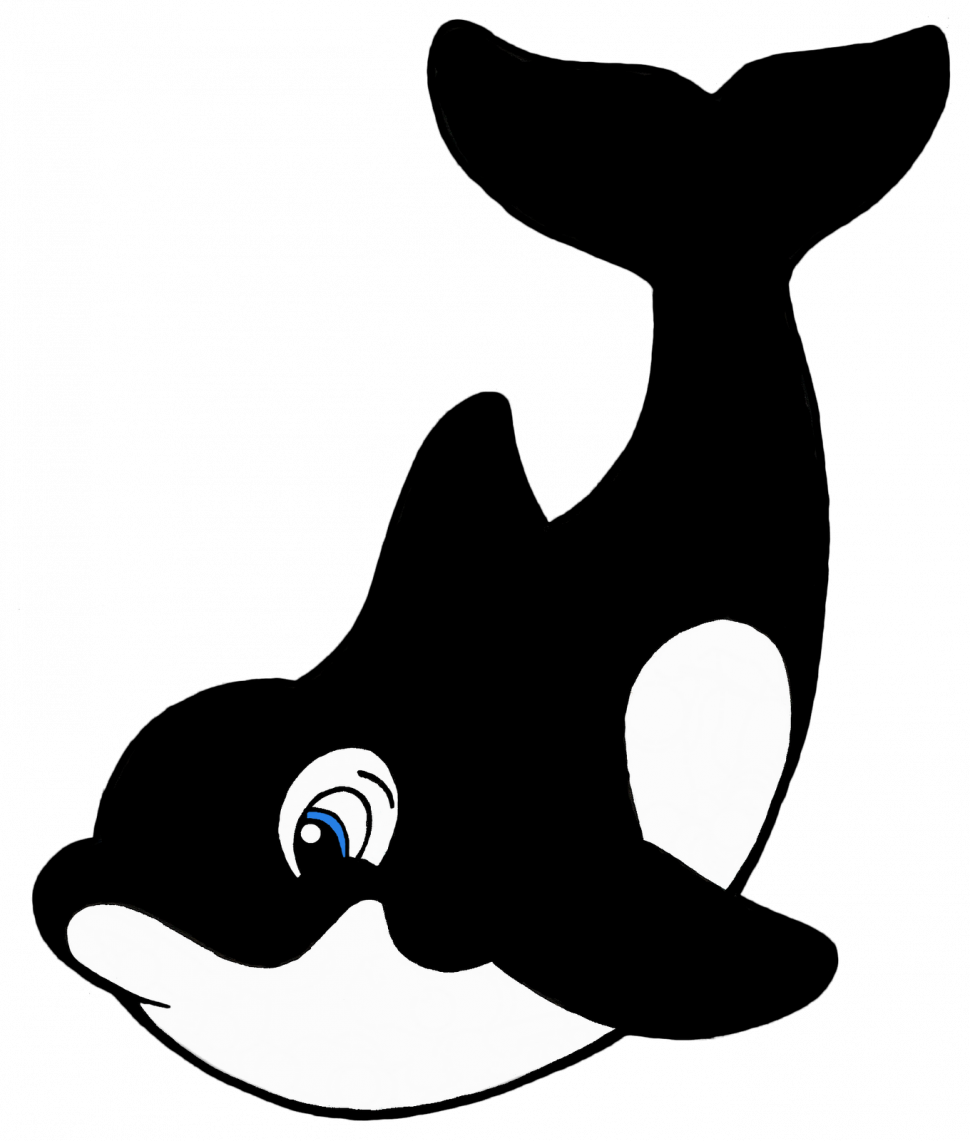 Last Chance Shamu Coloring Pages Orca Whale Page Free - Cute Killer Whale Cartoon Clipart (970x1141), Png Download