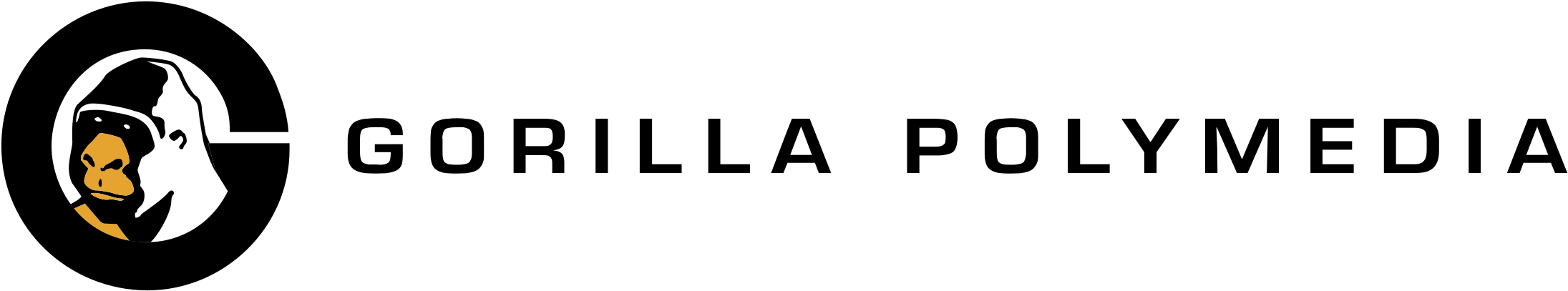 Gorilla Polymedia Logo Png Transparent - Circle Clipart (2400x2400), Png Download
