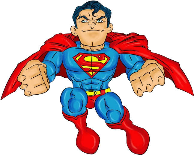 Marvel Super Hero Squad Superman Clipart (762x1047), Png Download