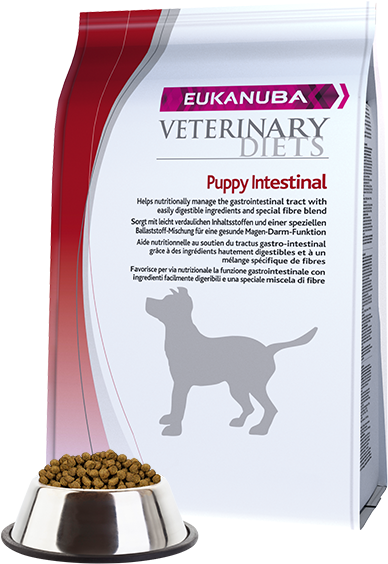Eukanuba Veterinary Diets Intestinal For Puppy - Eukanuba Intestinal Puppy Clipart (640x640), Png Download