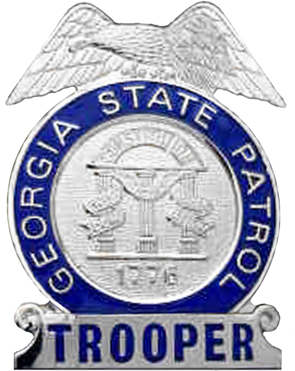 Trooper Badge - Georgia State Trooper Badge Clipart (600x782), Png Download