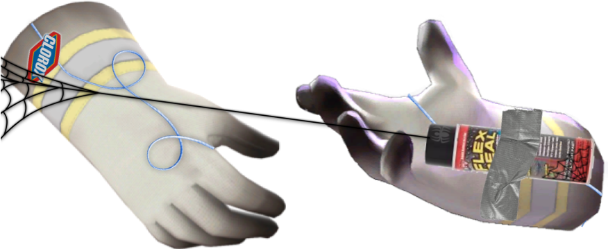 D4nk Infinity Gauntlet Clipart (876x359), Png Download