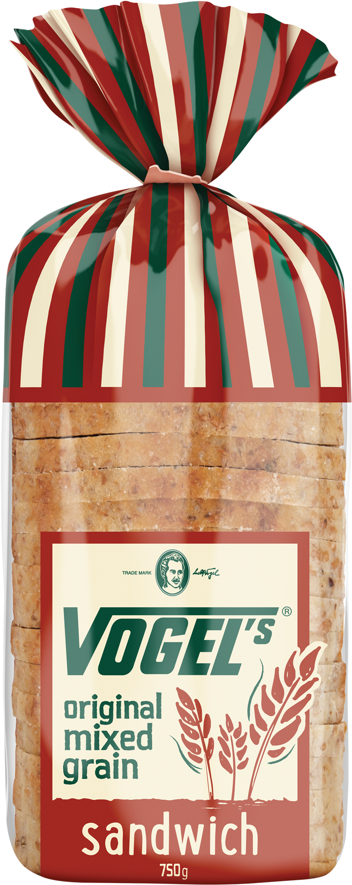 Ingredients - Vogels Thin Bread Clipart (800x1909), Png Download