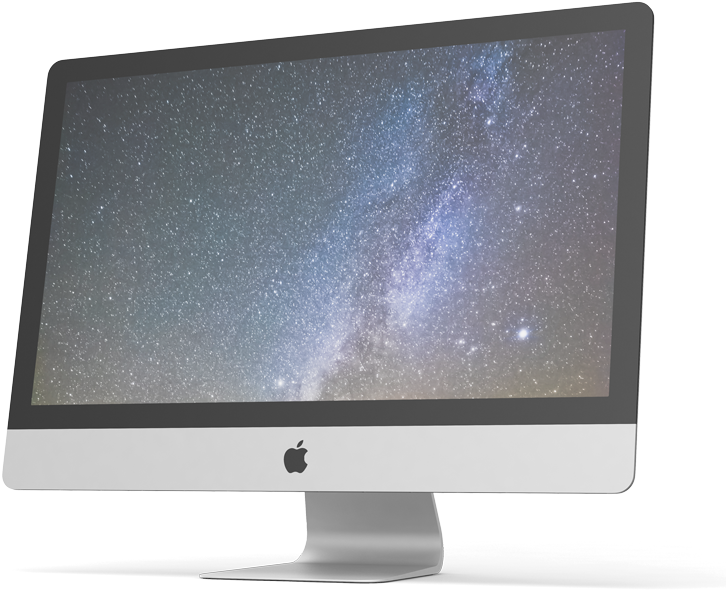Imac - Computer Monitor Clipart (800x643), Png Download