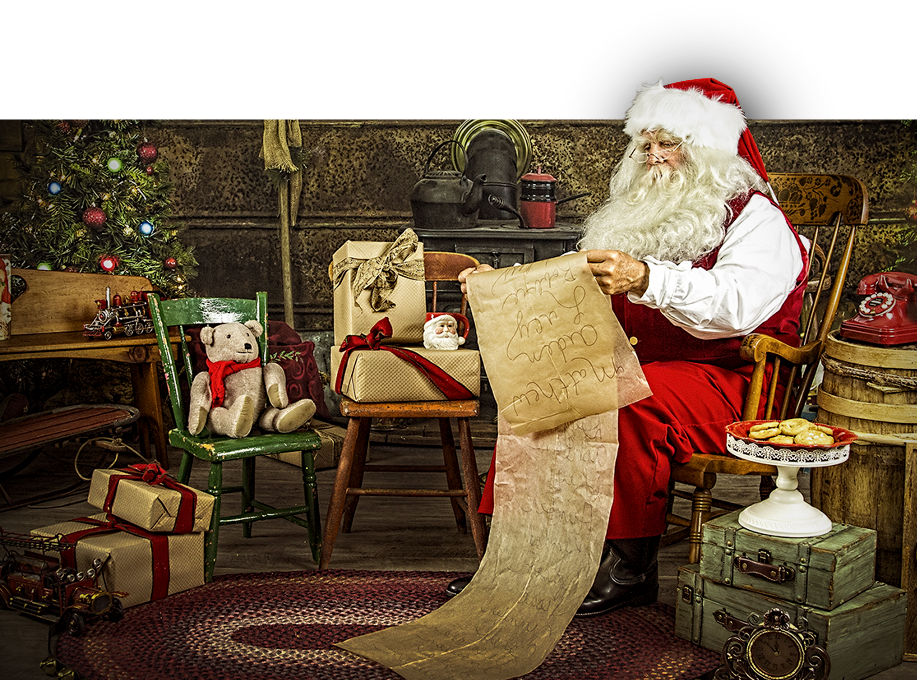 About Our Santa - Santa Claus Clipart (3000x2225), Png Download