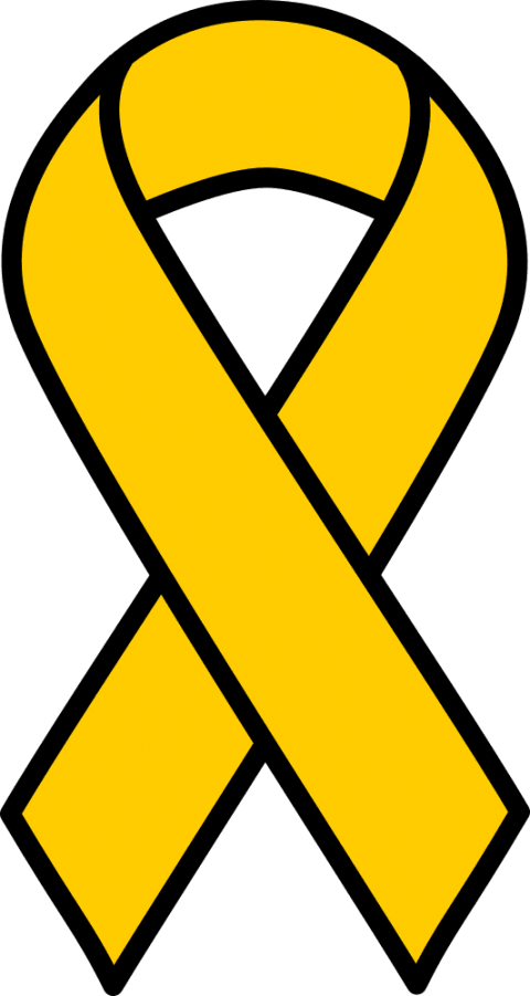 Free Png Download Gold Cancer Ribbon Png Images Background - Outline Breast Cancer Ribbon Clipart (480x901), Png Download