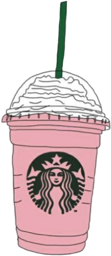 Drawn Starbucks Cartoon - Starbucks New Logo 2011 Clipart (1024x1024), Png Download