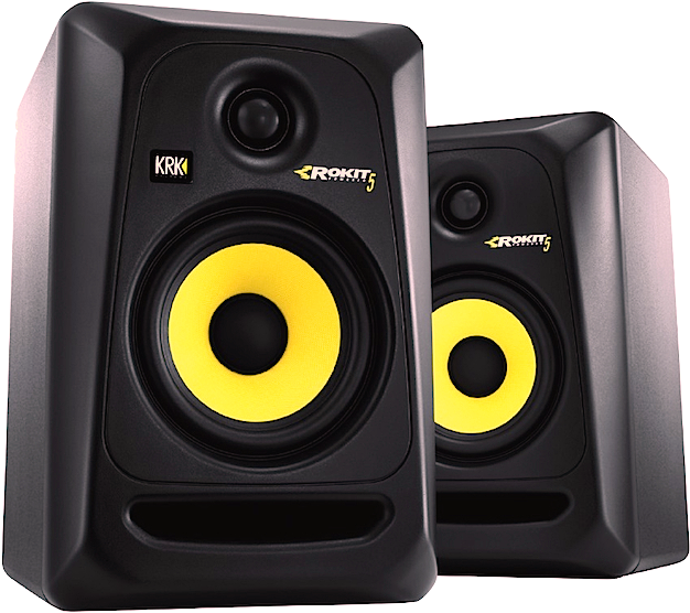 Download Krk Rokit - Monitor Speakers Clipart Png Download - PikPng
