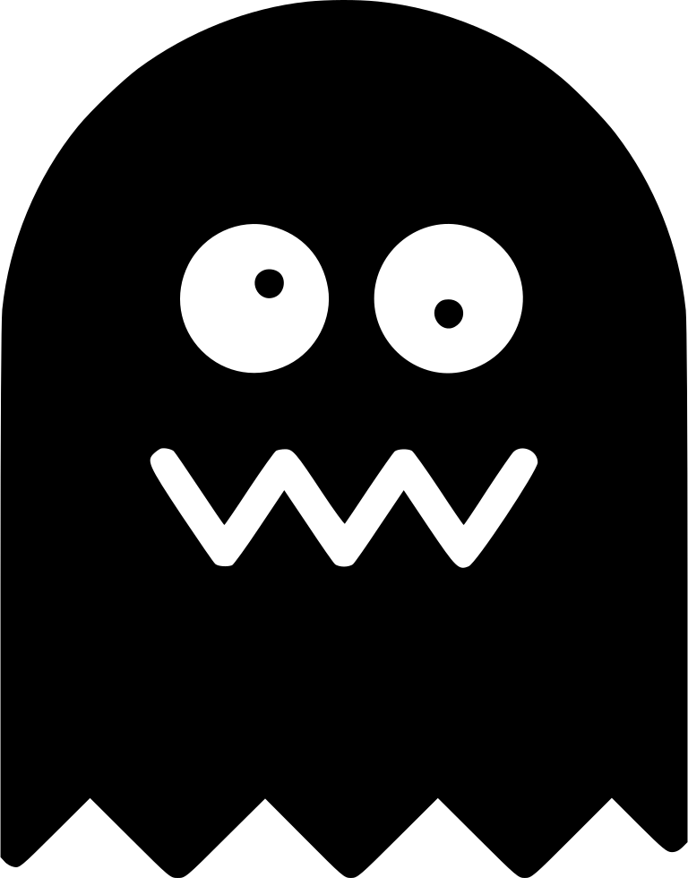 768 X 980 4 - Pacman Ghost Svg File Clipart (768x980), Png Download