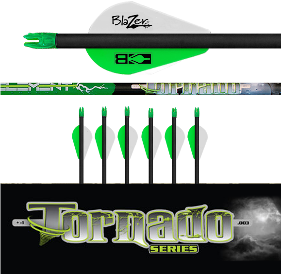 Fletched Tornado 350 Arrows ( - Sports Clipart (578x578), Png Download