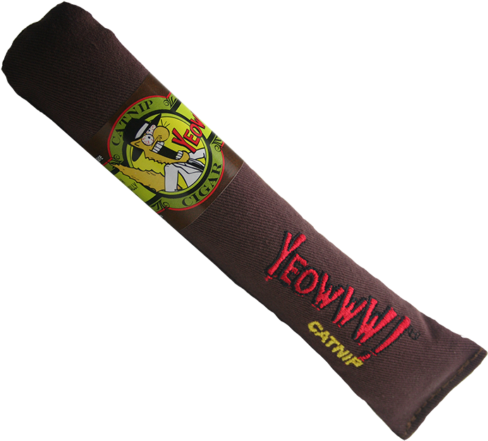 Yeowww Cigars - Yeowww Catnip Cigar Cat Toy Clipart (700x631), Png Download