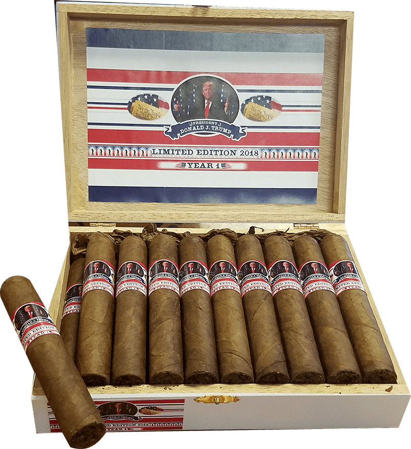 American Made Trump Cigars - Trump Cigar Clipart (800x874), Png Download