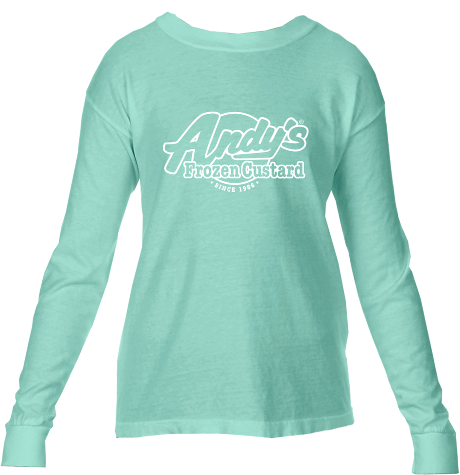 Island Green Kids - Long-sleeved T-shirt Clipart (1000x994), Png Download