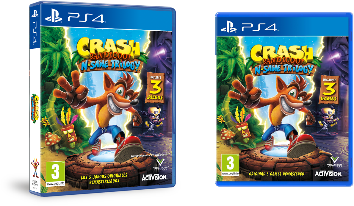 Crash Bandicoot N - Crash Bandicoot Ps4 Worten Clipart (1280x720), Png Download