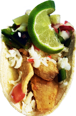Our Tacos Are Huge And Have Been Known To Induce Major - Lime Clipart (322x489), Png Download