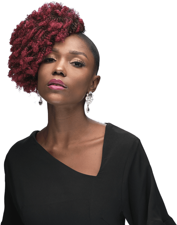 Afro Curl - Afro Clipart (834x1024), Png Download