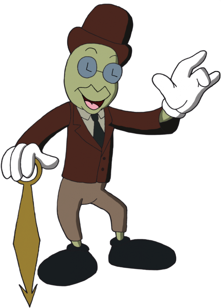 Jiminy Cricket Png Photo - Jiminy Cricket Clipart (749x1024), Png Download